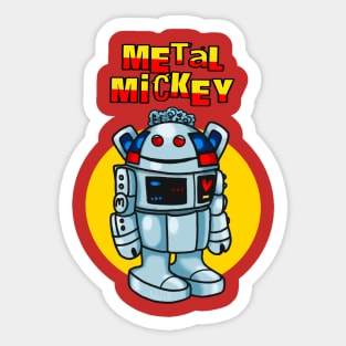 Metal Mickey Fan Art Sticker